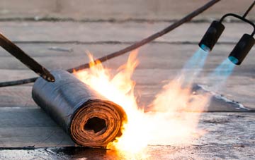 Pig Oak asphalt flat roofing repairs